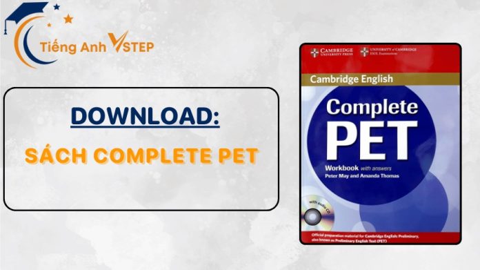 [PDF] Download sách Complete PET PDF kèm Audio